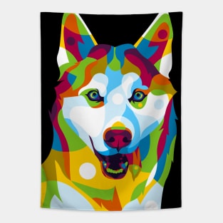 Siberian Dog Tapestry