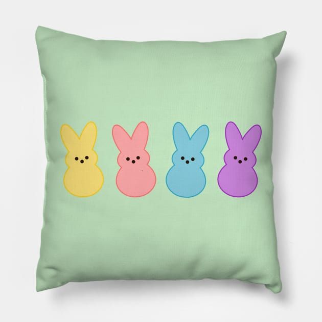 Peeps Pillow by BeanieBabe