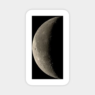 Waning crescent Moon (R340/0667) Magnet