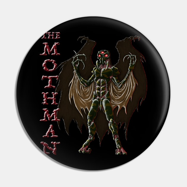 Mothman Pin by adefelice