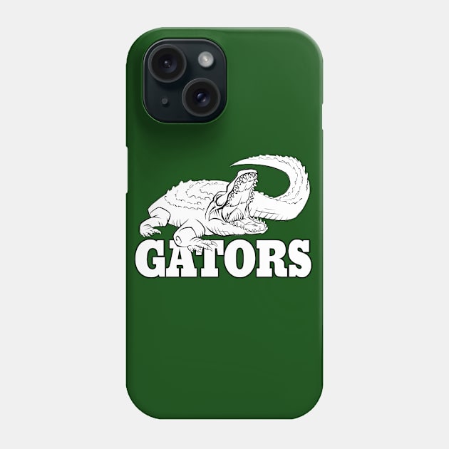 Gators Mascot Phone Case by Generic Mascots