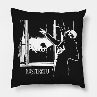 Nosferatu's End Pillow