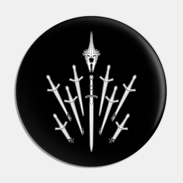 Blades of Morgul Pin by njonestees