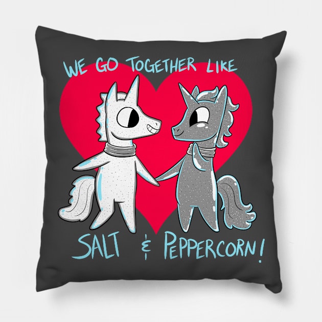 Better Together Pillow by Astro_Bat