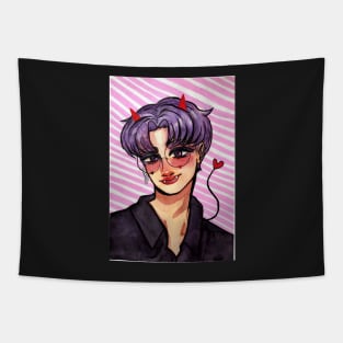 Devil Violet Felix <3 Tapestry