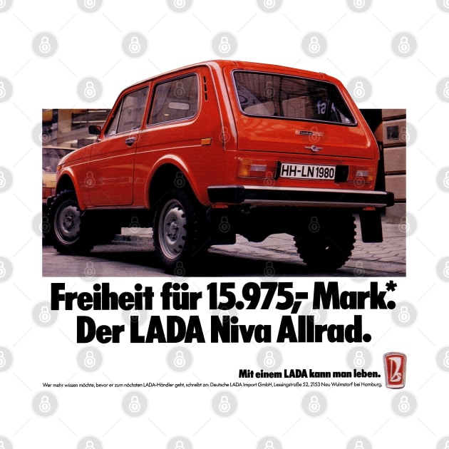 LADA NIVA - advert by Throwback Motors