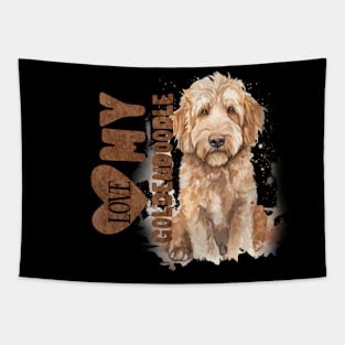 Goldendoodle Girl. Totally! Goldendoodle owners welcome here. Tapestry