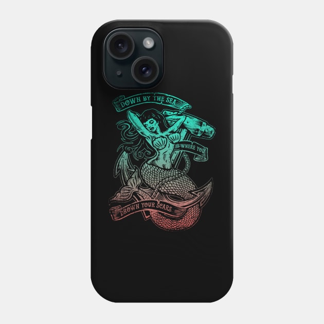 "DOWN BY THE SEA" Phone Case by joeyjamesartworx