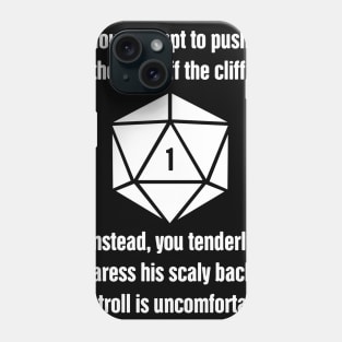 Troll | d20 Roleplaying Game Scenario | Board Game Phone Case