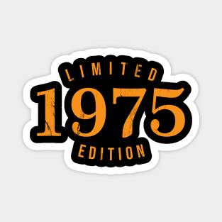 1975 Limited Edition 46th Birthday Party Shirt Magnet