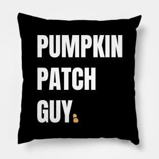 Pumpkin Patch Guy - Minimalist Design with Butternut Squash Pillow