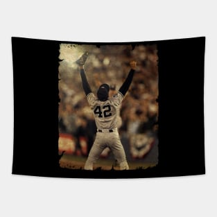 Mariano Rivera in New York Yankees Tapestry