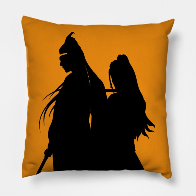 The Untamed: Wei Wuxian & Lan Wangji Pillow by firlachiel