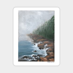 Coastal Fall Fog Magnet