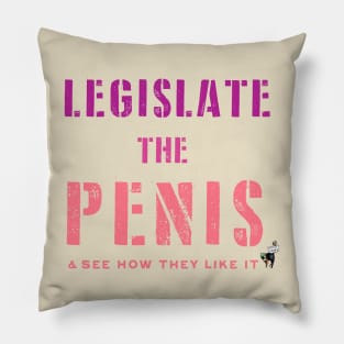 Legislate (Pink) Pillow