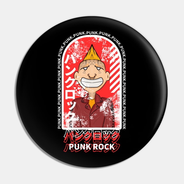 PUNK ROCK Pin by onora
