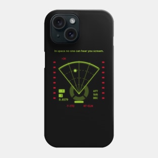 Alien Motion Tracker In Space Phone Case