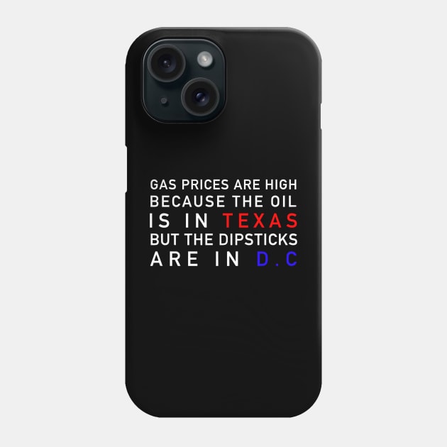 High Gas Prices Phone Case by Bododobird