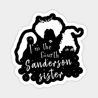The Fourth Sanderson Sister Shirt, Cute Halloween Shirt, Halloween Tee, Sanderson Sister Halloween, Hocus Pocus Shirt, Fall Shirt Women Magnet