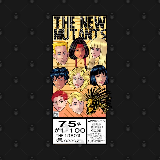 The New Mutants Comic Corner Box by sergetowers80