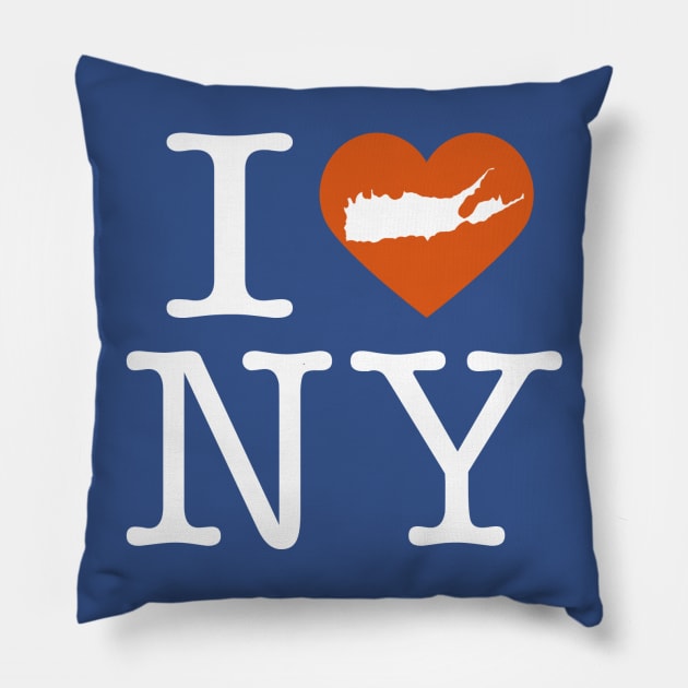 I <3 NY Pillow by NYIslesBlog