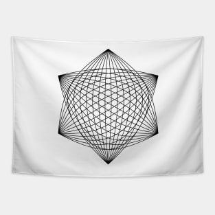 Mandala Space Star Tapestry