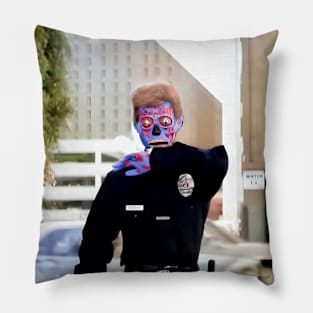 They Live - Police Officer Pillow