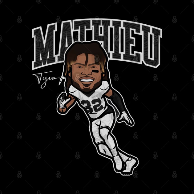 Tyrann Mathieu New Orleans Toon by Chunta_Design