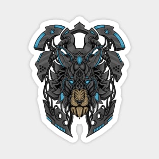 mecha lion Magnet