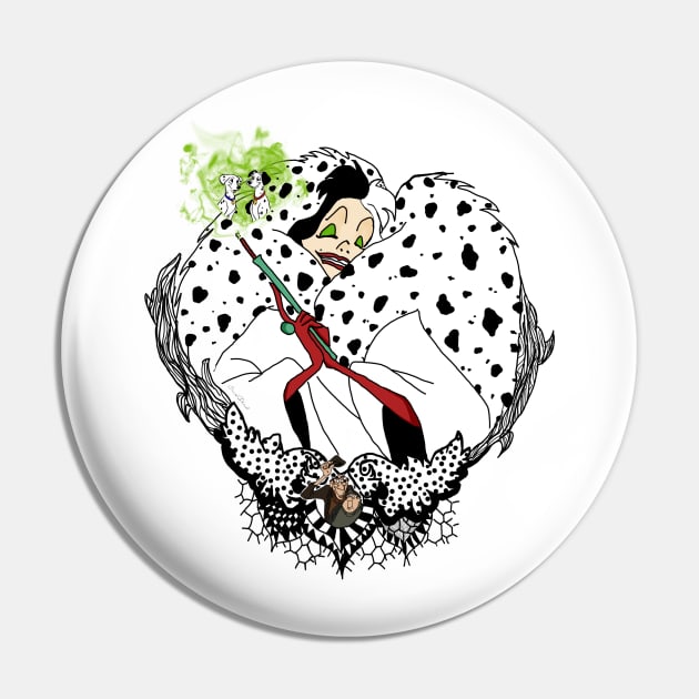 Cruella Pin by Iblue