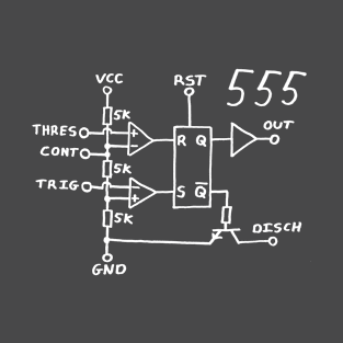 EEVblog 555 Timer T-Shirt