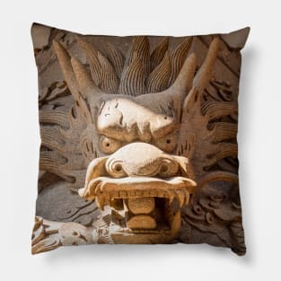 Po Lin Monastery, Lantau Island, Hong Kong Pillow