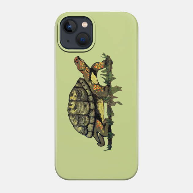 Painted Turtle - Turtle - Phone Case