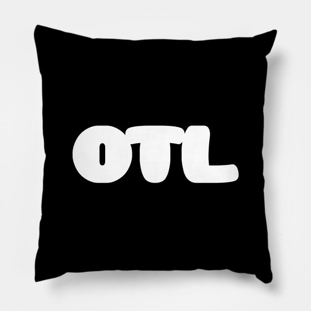 OTL Emoticon ~ Korean Slang Pillow by tinybiscuits