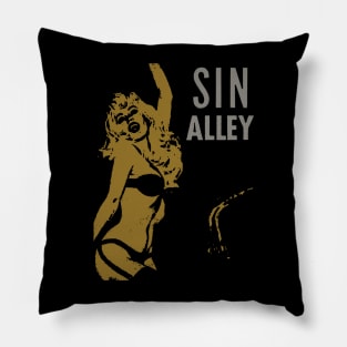 sin Alley t shirt garage punk 60's psych back from the grave Pillow