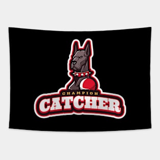 Champion ball catcher Tapestry