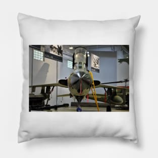 F-105G Wild Weasel Thunderchief Head-On Pillow