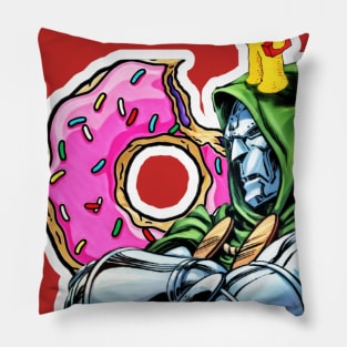 Mad Villain Doughnuts Pillow