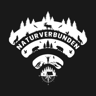 Naturverbunden German Wifi Outdoor T-Shirt