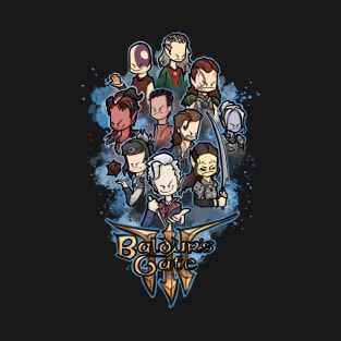 Baldur's gate 3 Full party T-Shirt