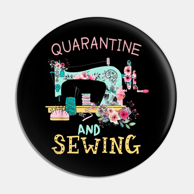 Quarantine and Sewing Pin by arlenawyron42770