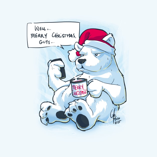 Christmas Bear by MBGraphiX