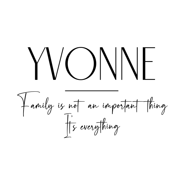 Yvonne Family, Yvonne Name, Yvonne Middle Name by Rashmicheal