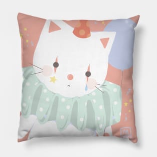 Clown Cat Pillow