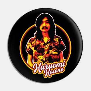 Haruomi Hosono Vintage Fan Art Pin