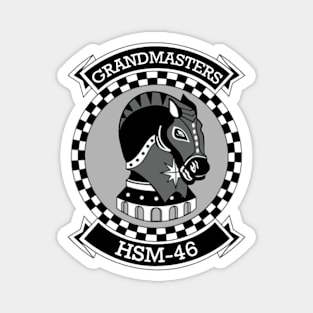 Logo for Helicopter Maritime Strike Squadron 46 (HSM-46) Magnet