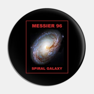 Messier 96 Spiral Galaxy Pin