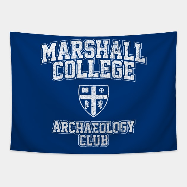 Marshall College Archaeology Club Tapestry by huckblade