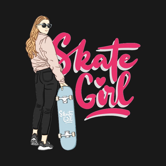 skate girl by James Bates