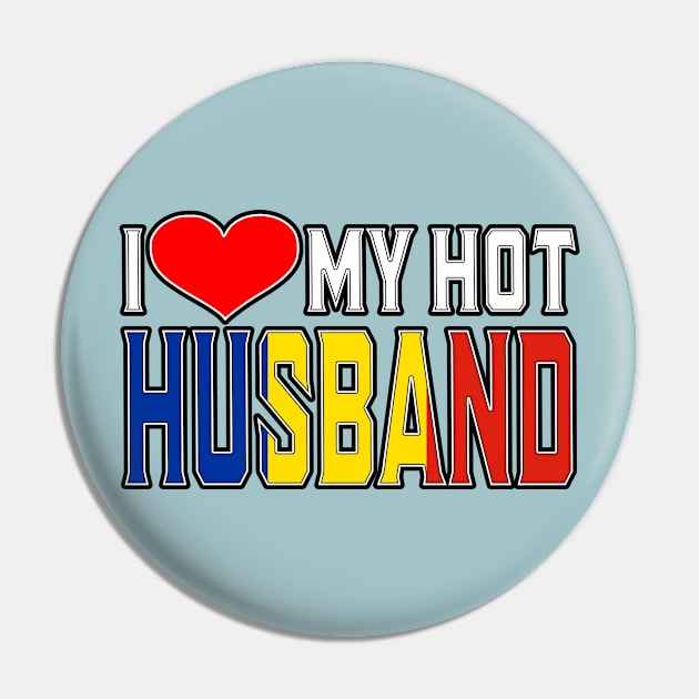 I Love My Hot Romanian Husband Pin by Just Rep It!!